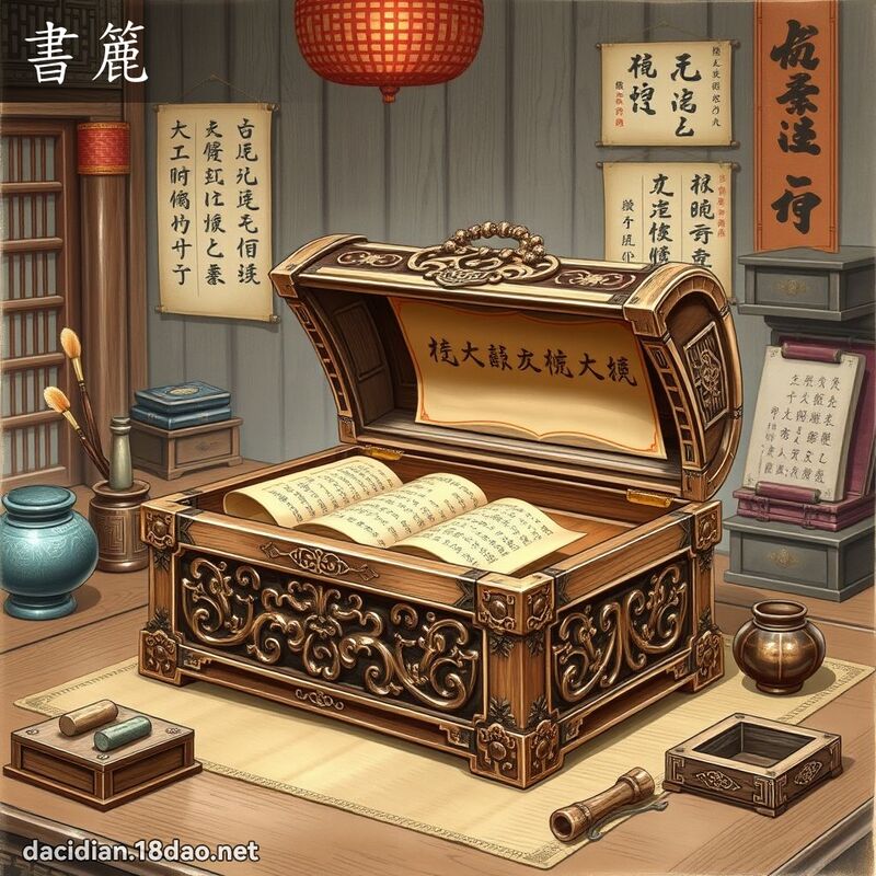 書簏 - 國語大辭典配圖