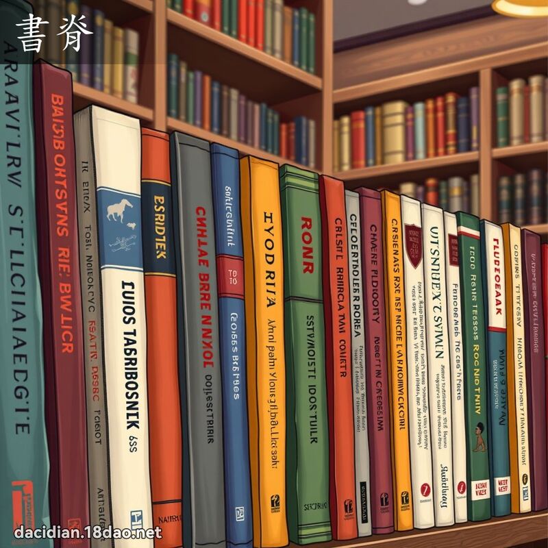 書脊 - 國語大辭典配圖