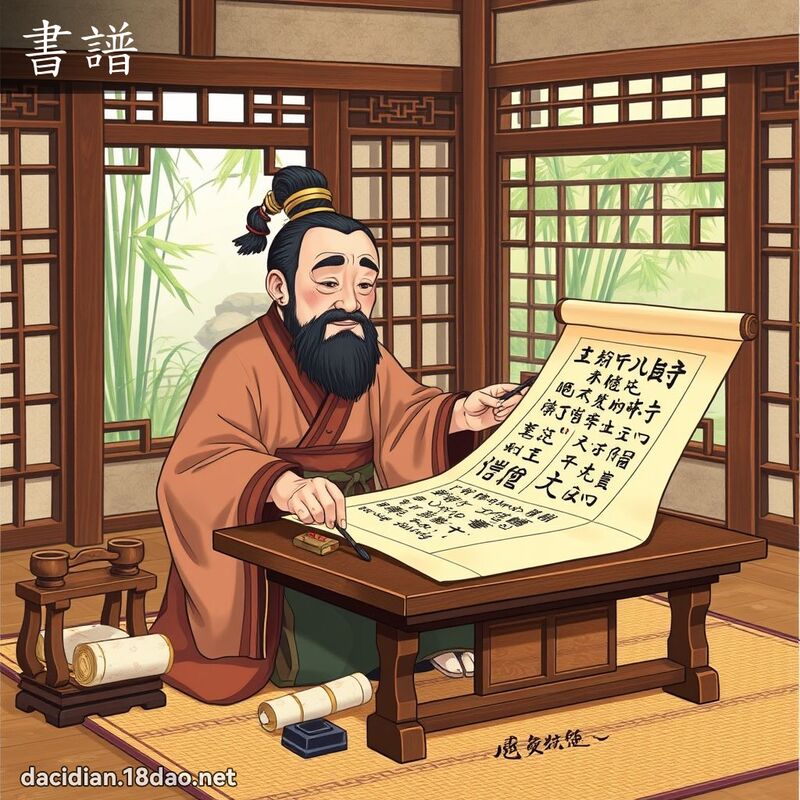 书谱 - 国语大辞典配图