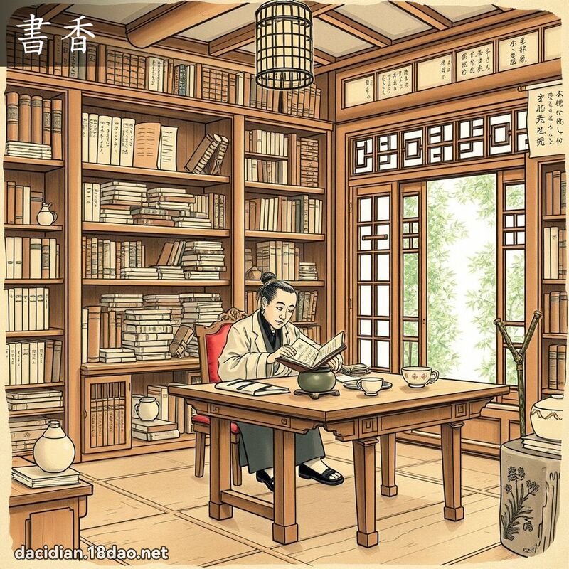 书香 - 国语大辞典配图