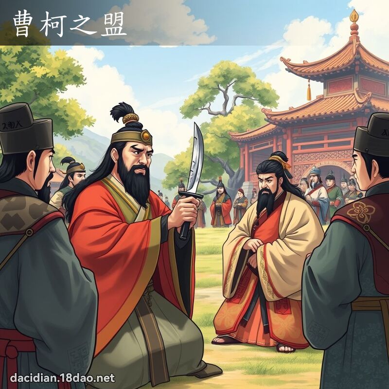 曹柯之盟 - 国语大辞典配图