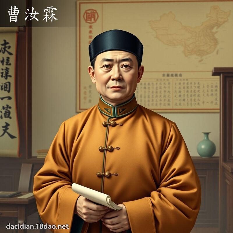 曹汝霖 - 國語大辭典配圖
