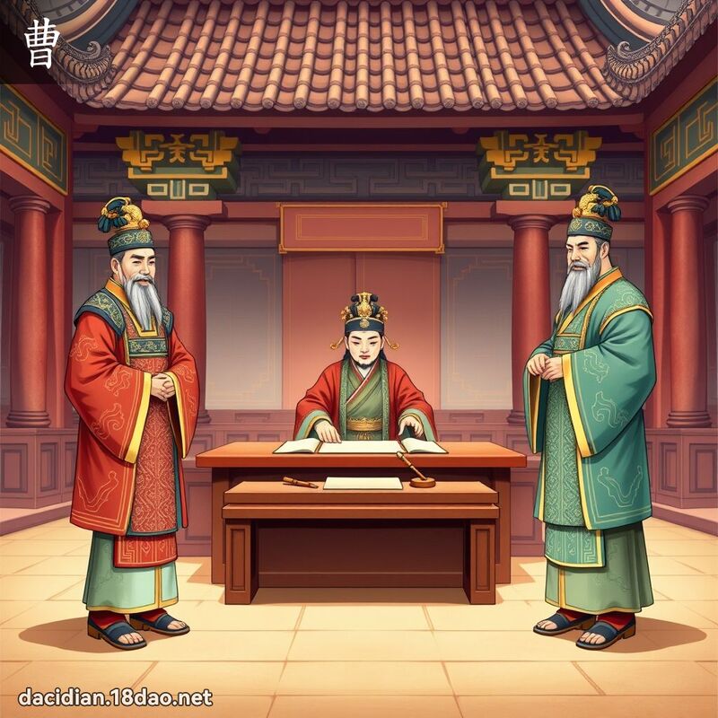 曹 - 国语大辞典配图