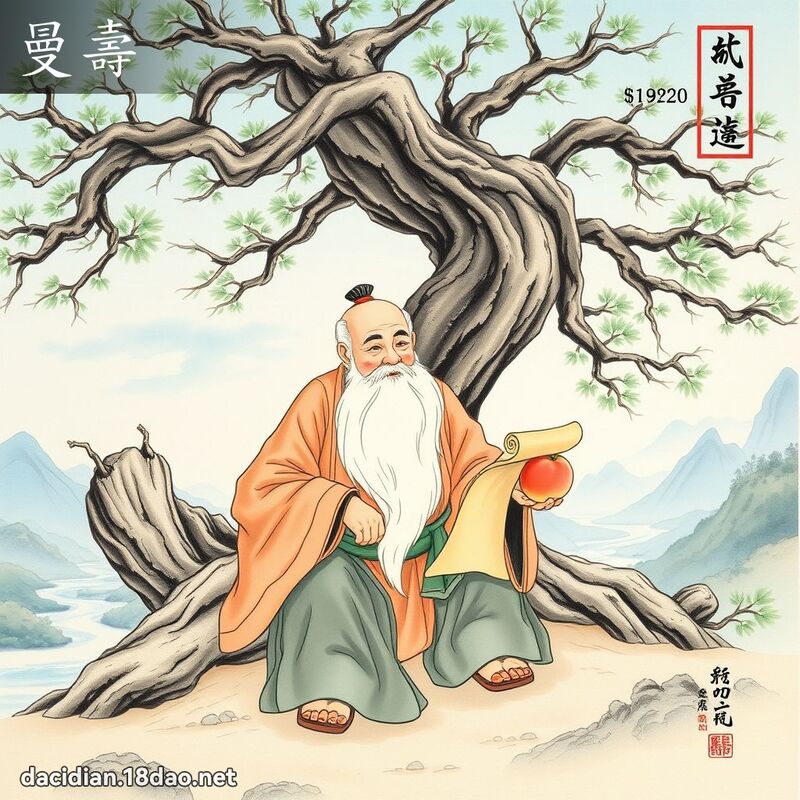 曼寿 - 国语大辞典配图
