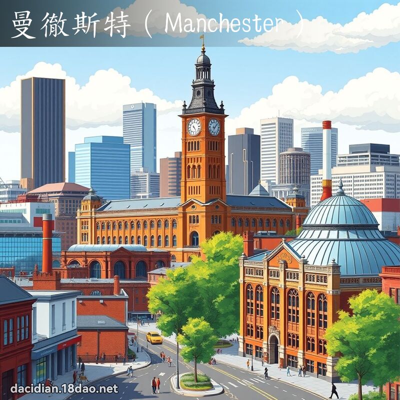 曼彻斯特（Manchester） - 国语大辞典配图