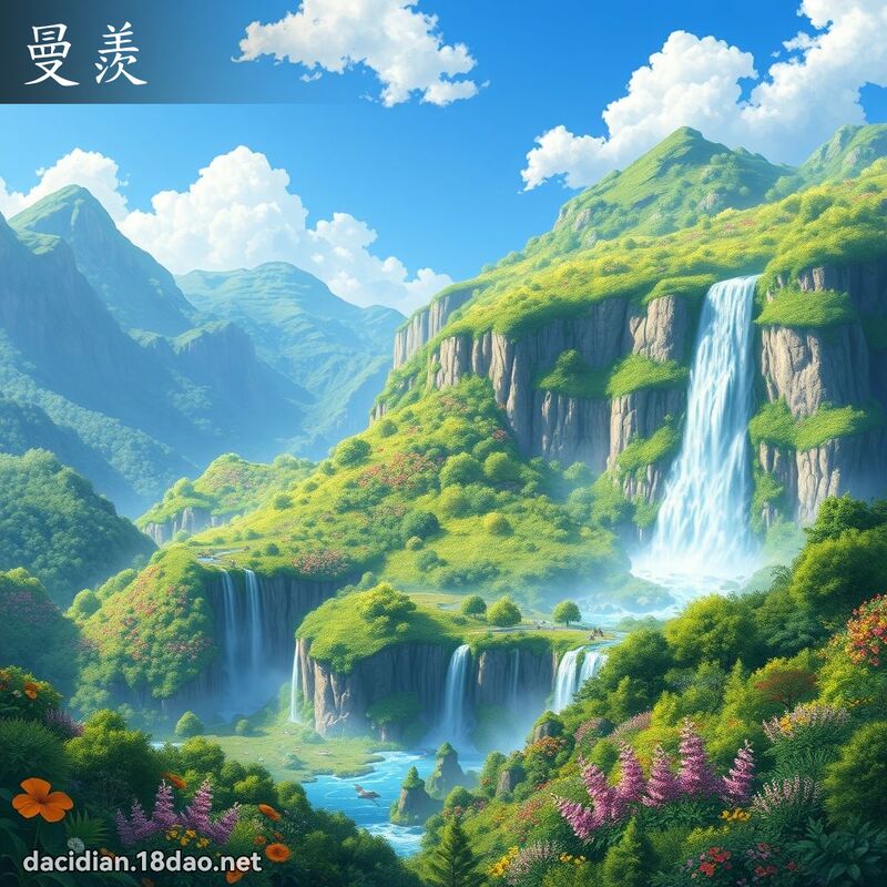 曼羡 - 国语大辞典配图