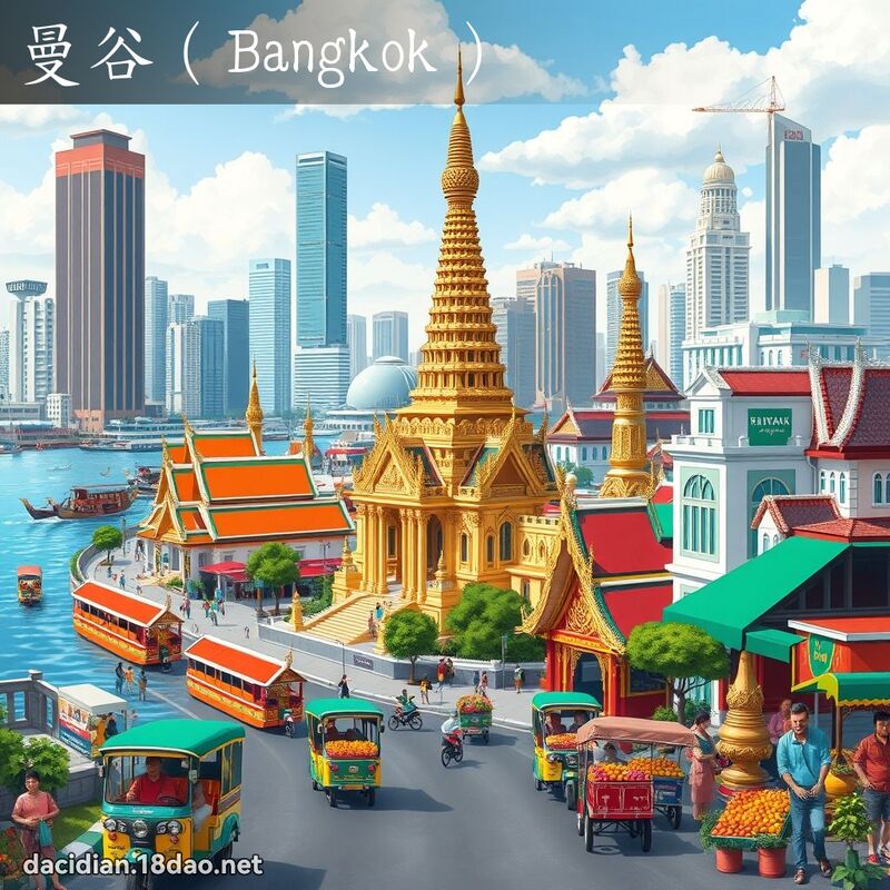 曼谷（Bangkok） - 国语大辞典配图