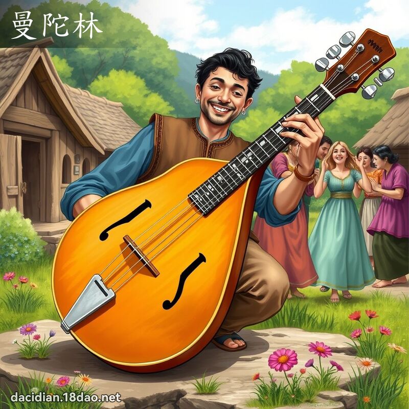 曼陀林 - 國語大辭典配圖