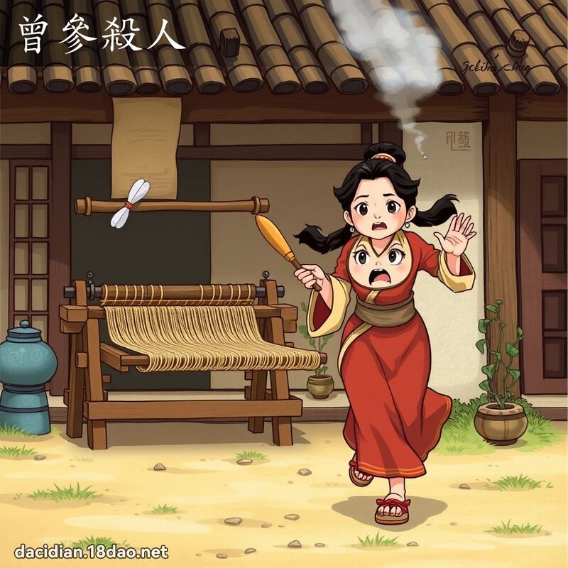 曾参杀人 - 国语大辞典配图