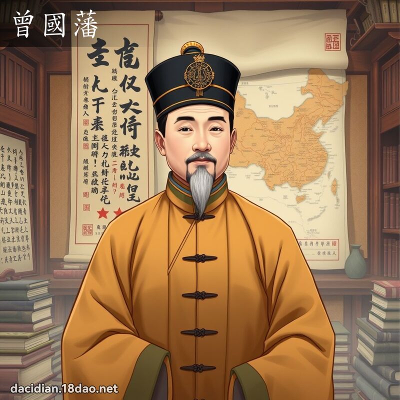 曾国藩 - 国语大辞典配图
