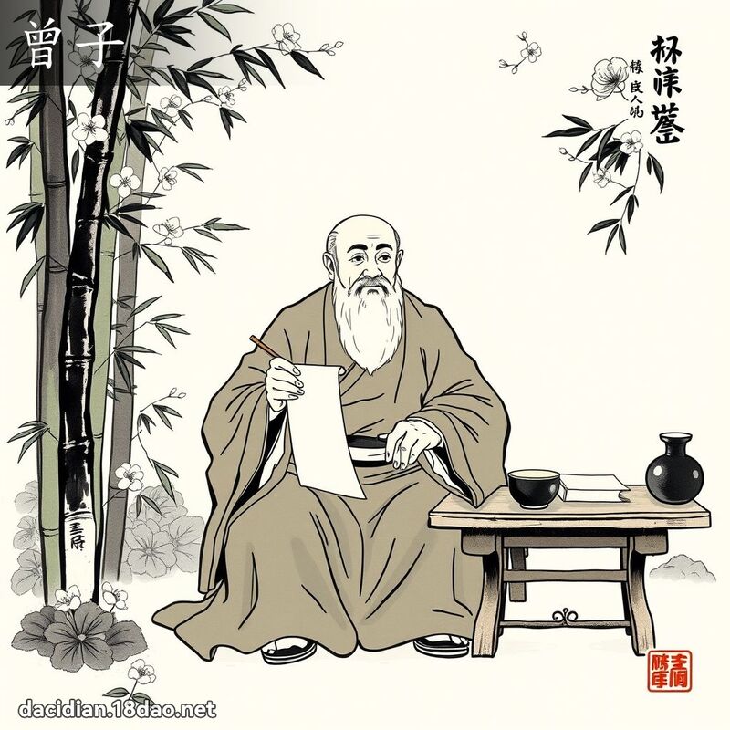 曾子 - 國語大辭典配圖