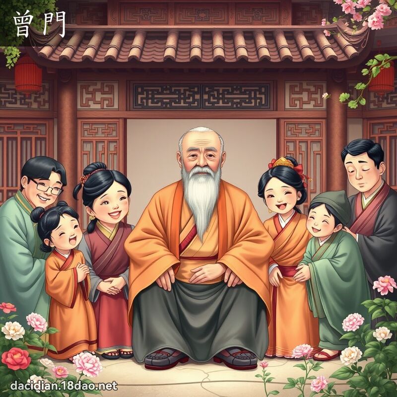 曾门 - 国语大辞典配图