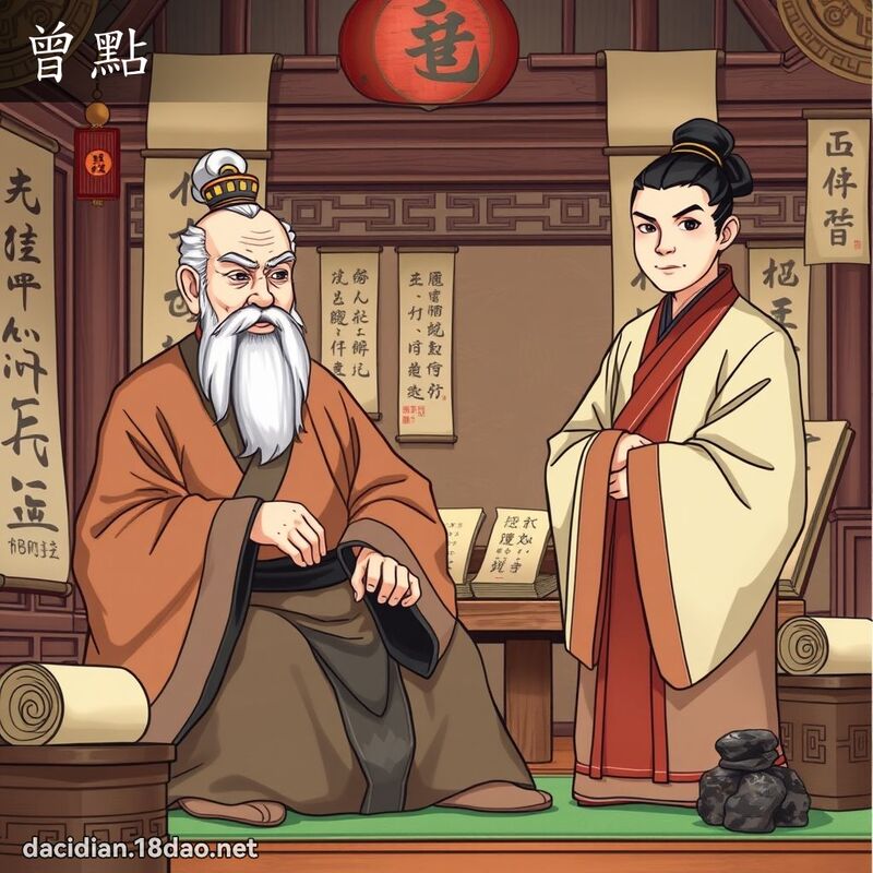 曾点 - 国语大辞典配图