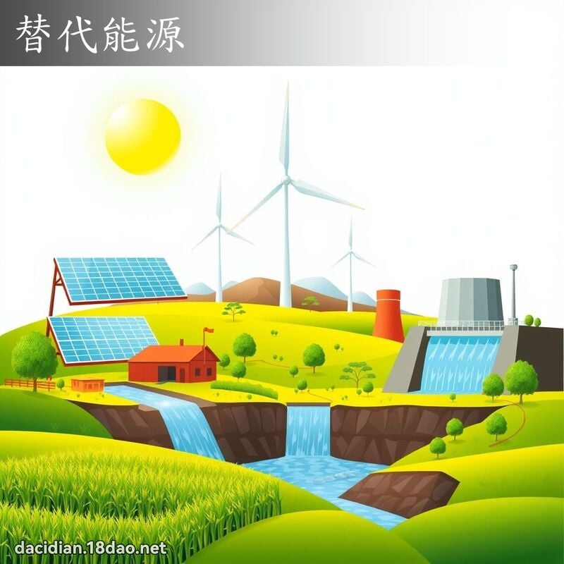 替代能源 - 國語大辭典配圖