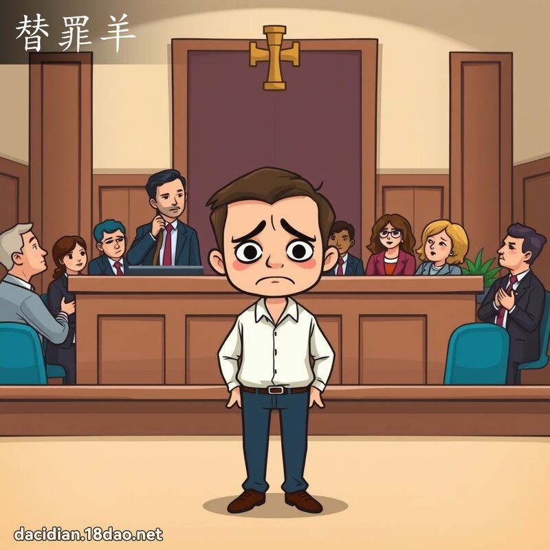 替罪羊 - 国语大辞典配图