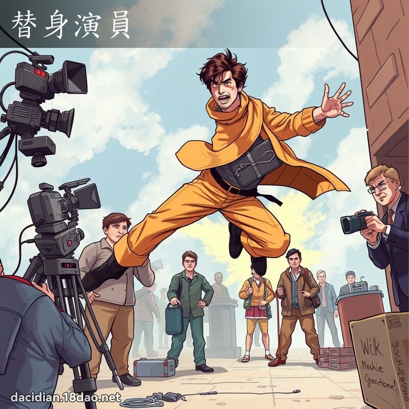 替身演員 - 國語大辭典配圖