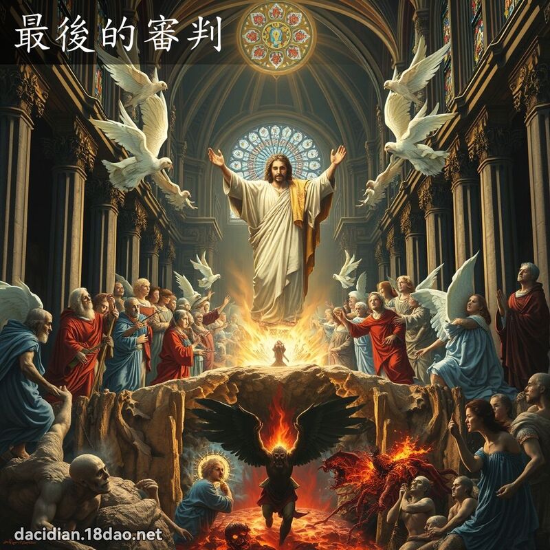 最後的審判 - 國語大辭典配圖