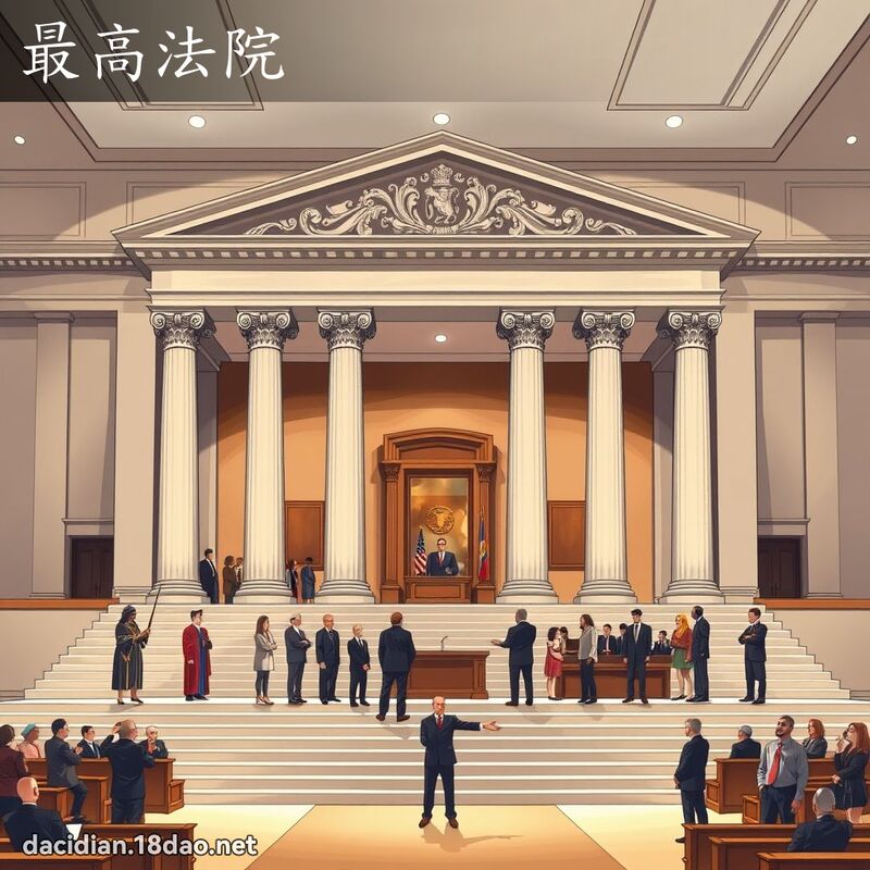 最高法院 - 国语大辞典配图