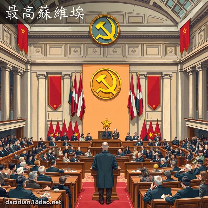 最高蘇維埃 - 國語大辭典配圖