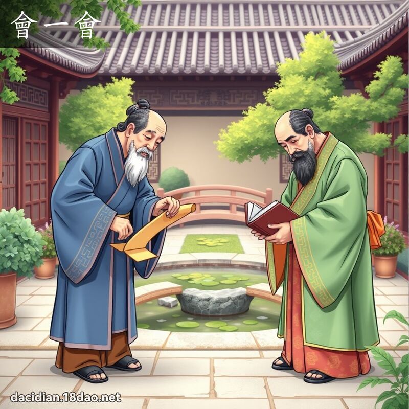 会一会 - 国语大辞典配图