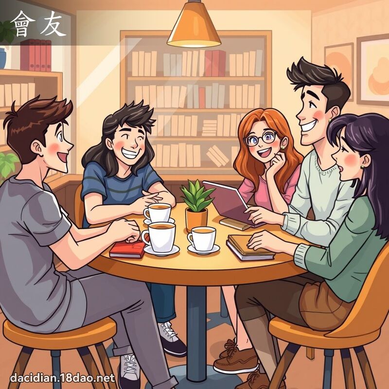 会友 - 国语大辞典配图