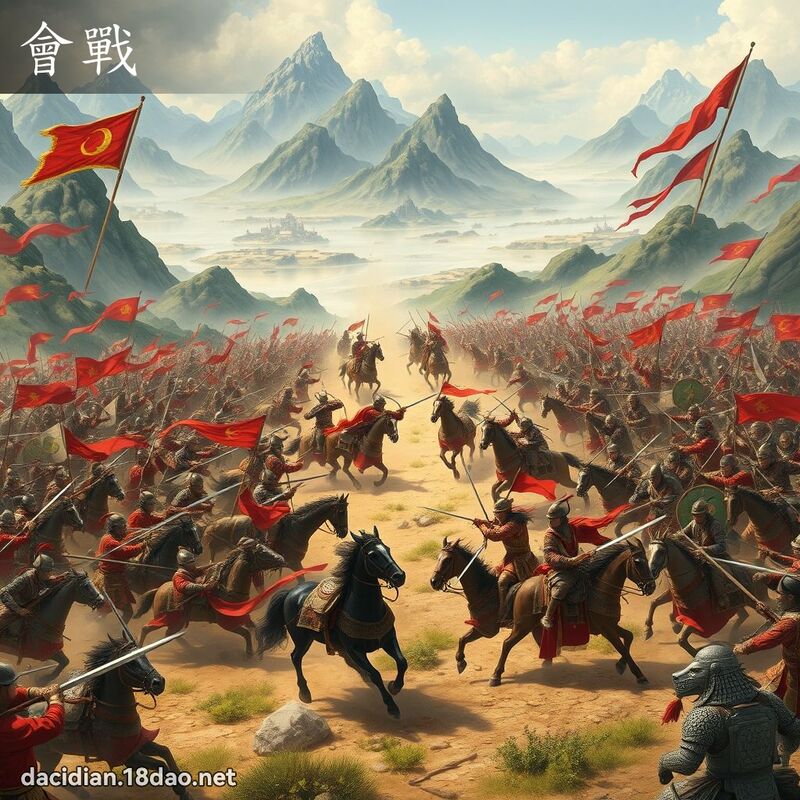 会战 - 国语大辞典配图