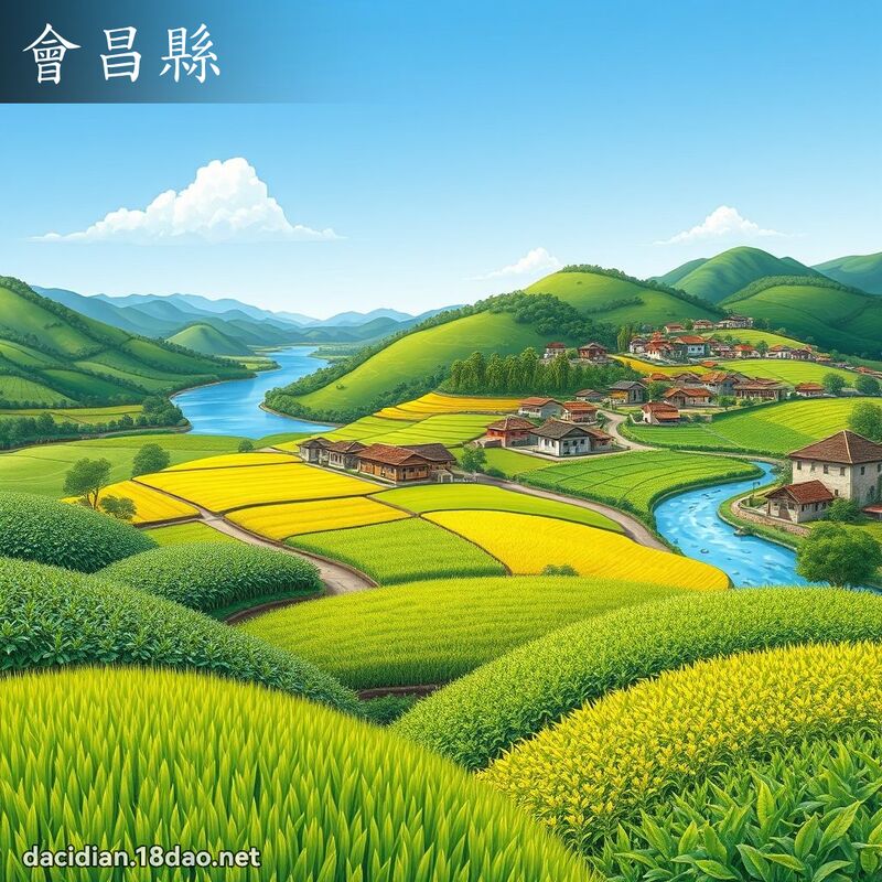 会昌县 - 国语大辞典配图