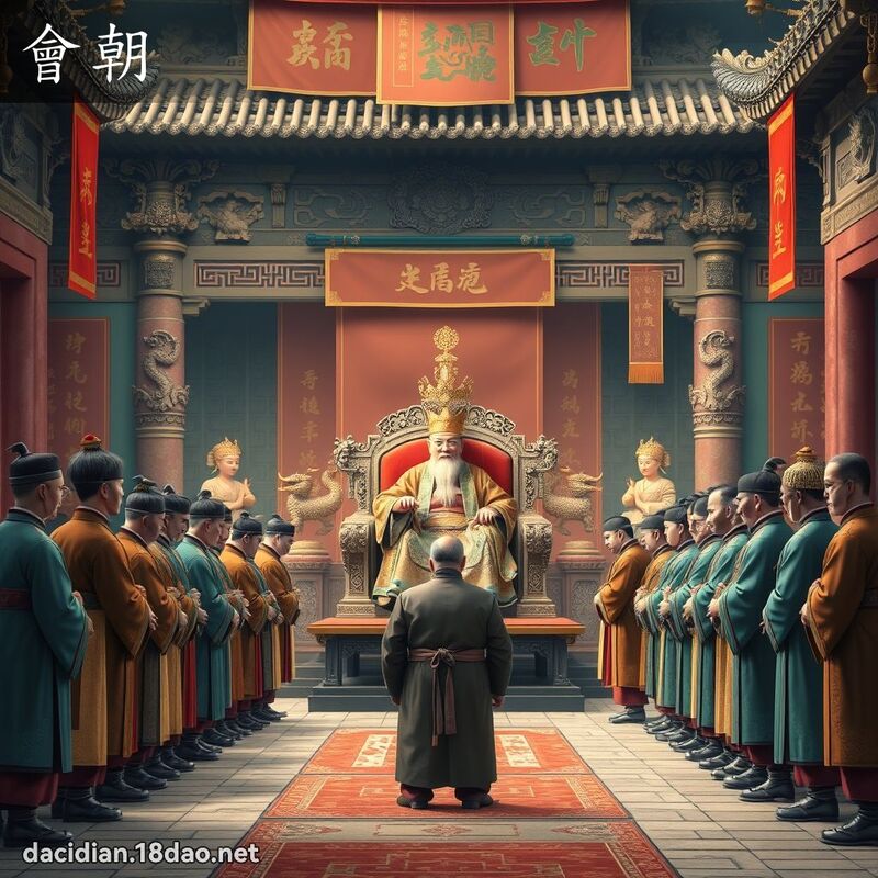 词语: 会朝 (多意词)
