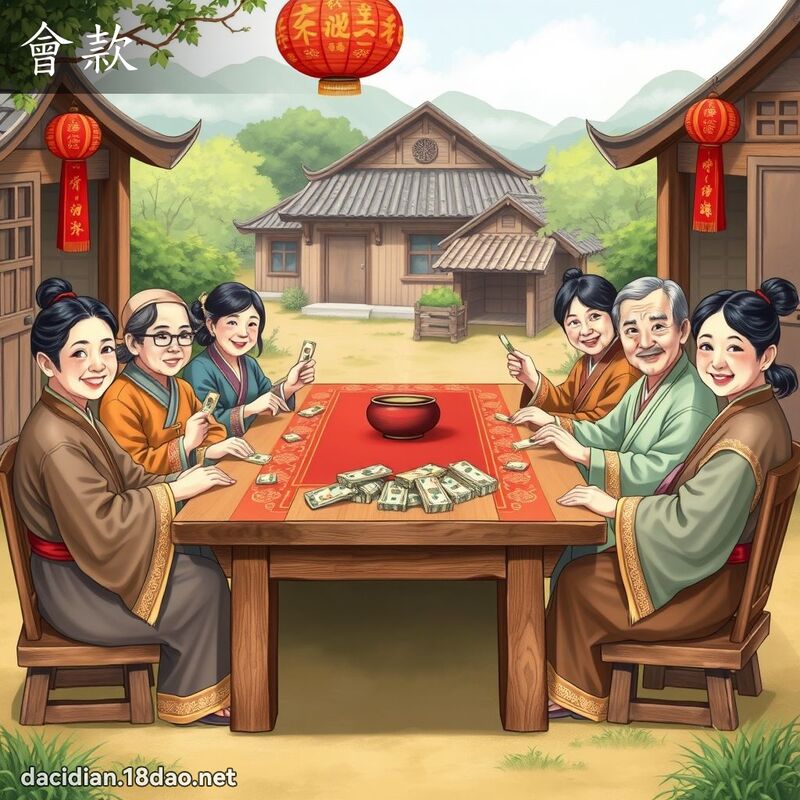 會款 - 國語大辭典配圖