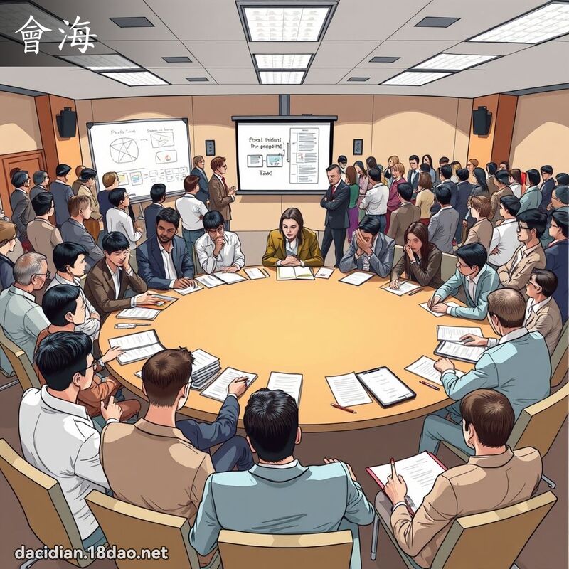 会海 - 国语大辞典配图