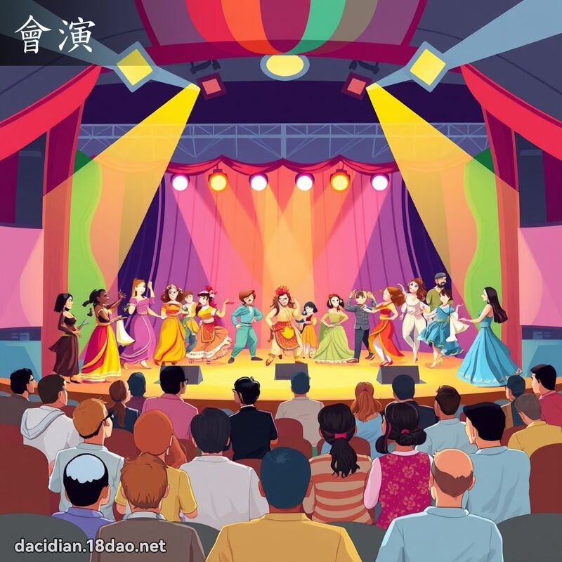 会演 - 国语大辞典配图