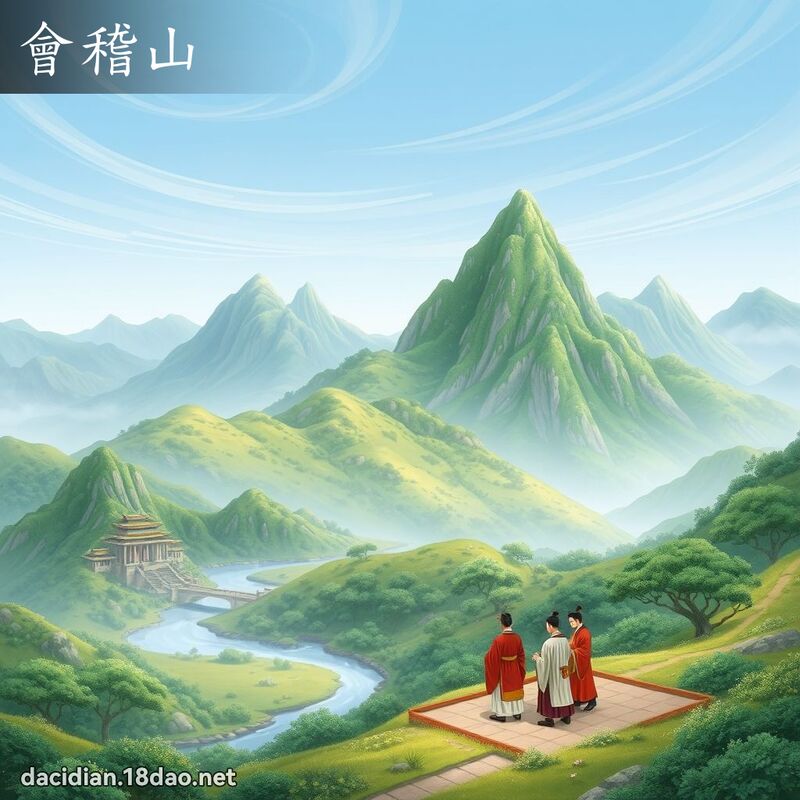 会稽山 - 国语大辞典配图