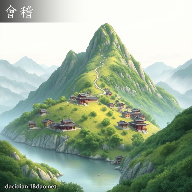 會稽 - 國語大辭典配圖