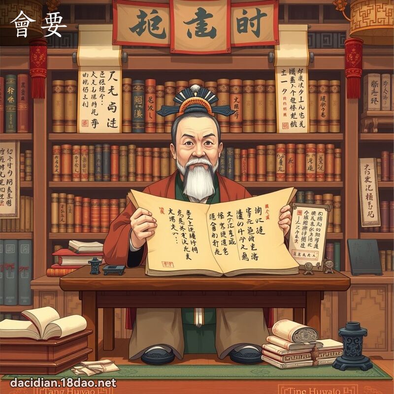 會要 - 國語大辭典配圖