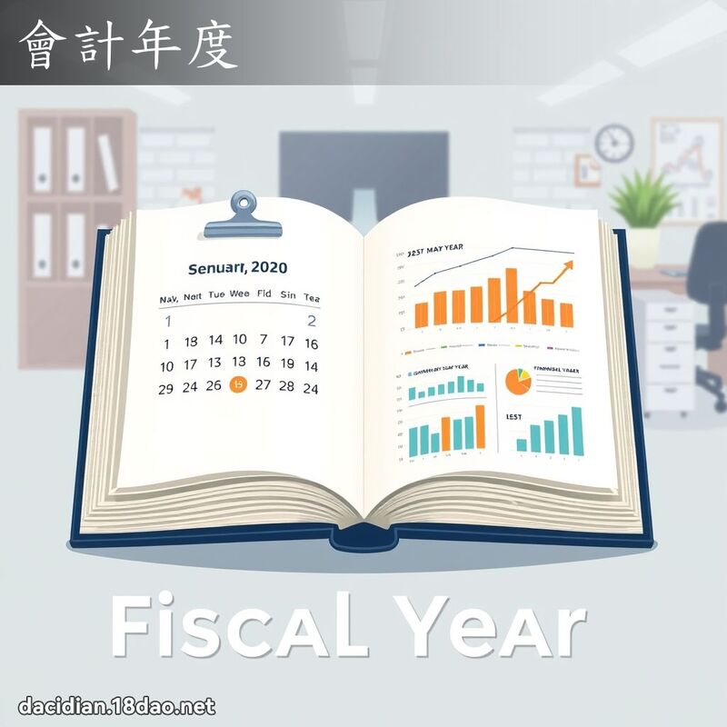 會計年度 - 國語大辭典配圖