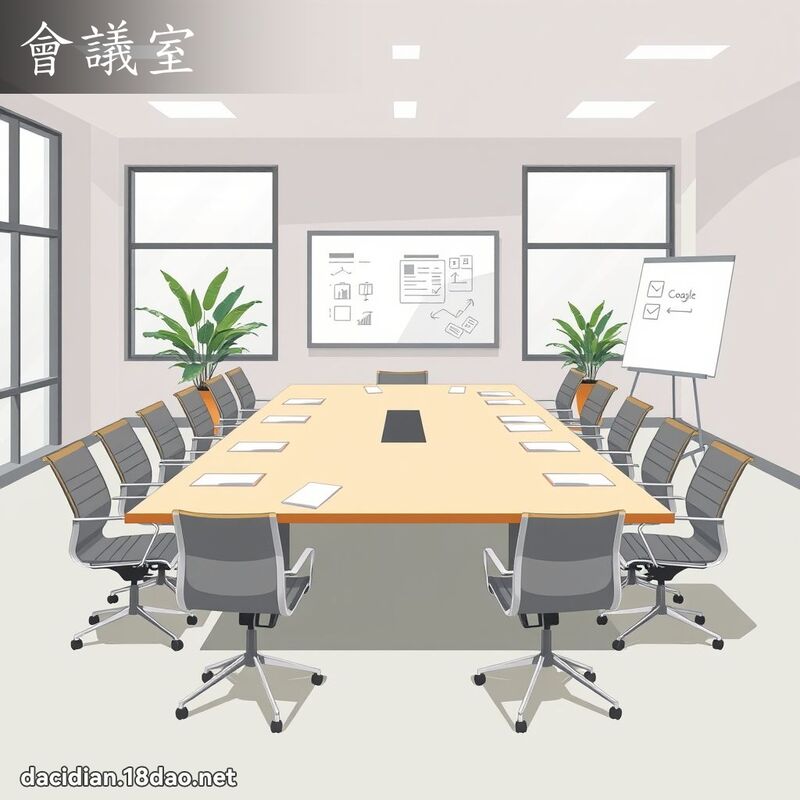 会议室 - 国语大辞典配图