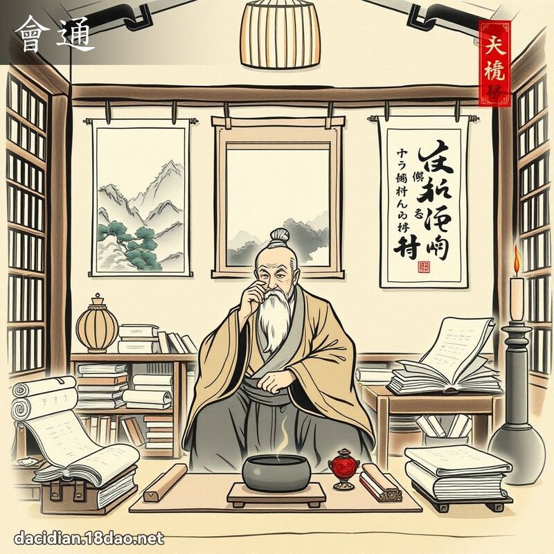 会通 - 国语大辞典配图