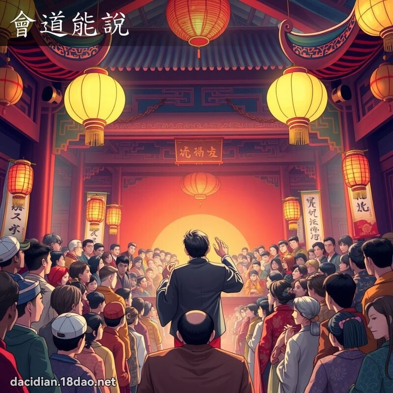 會道能說 - 國語大辭典配圖