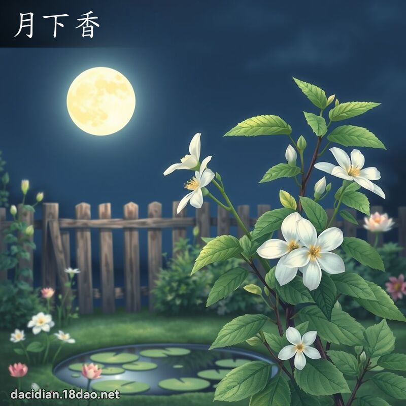 月下香 - 国语大辞典配图