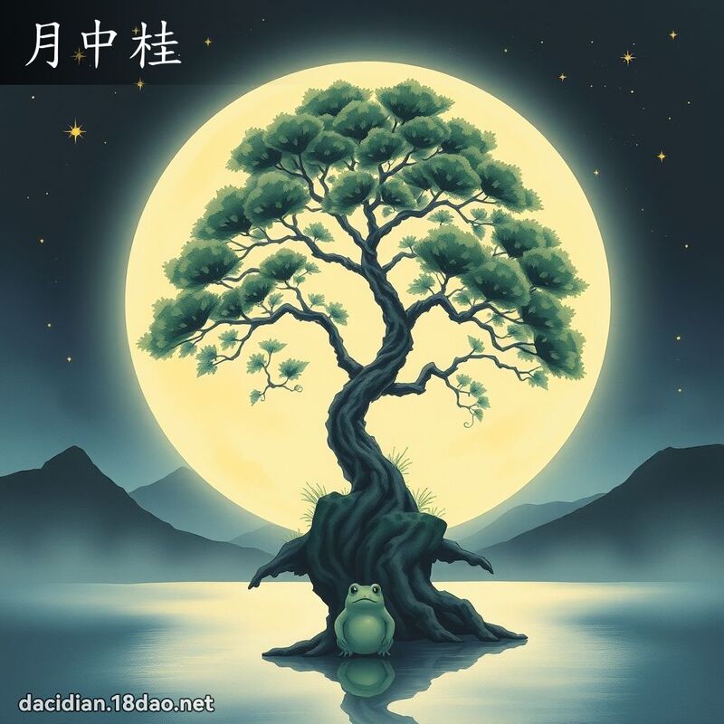 月中桂 - 國語大辭典配圖