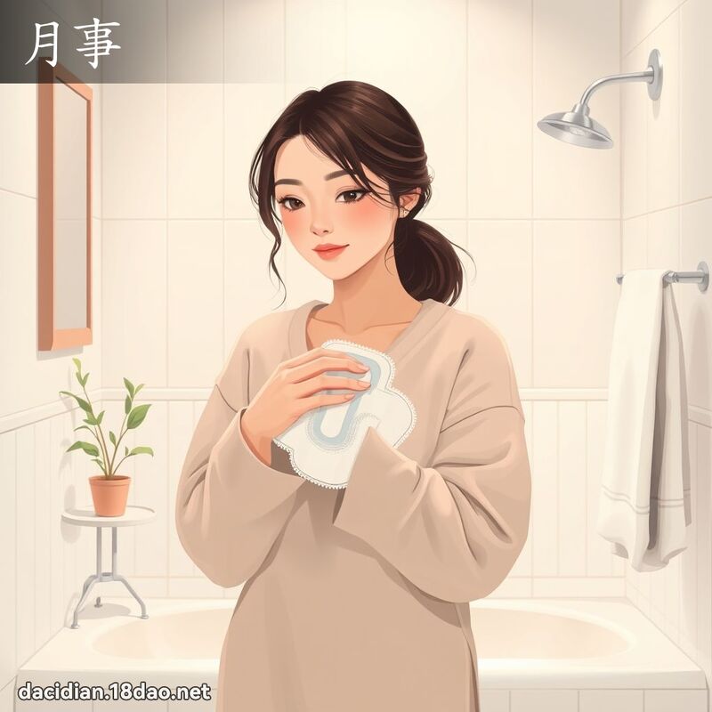 月事 - 國語大辭典配圖