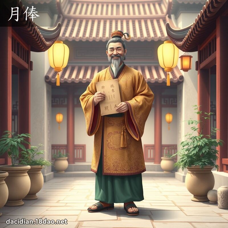 月俸 - 国语大辞典配图