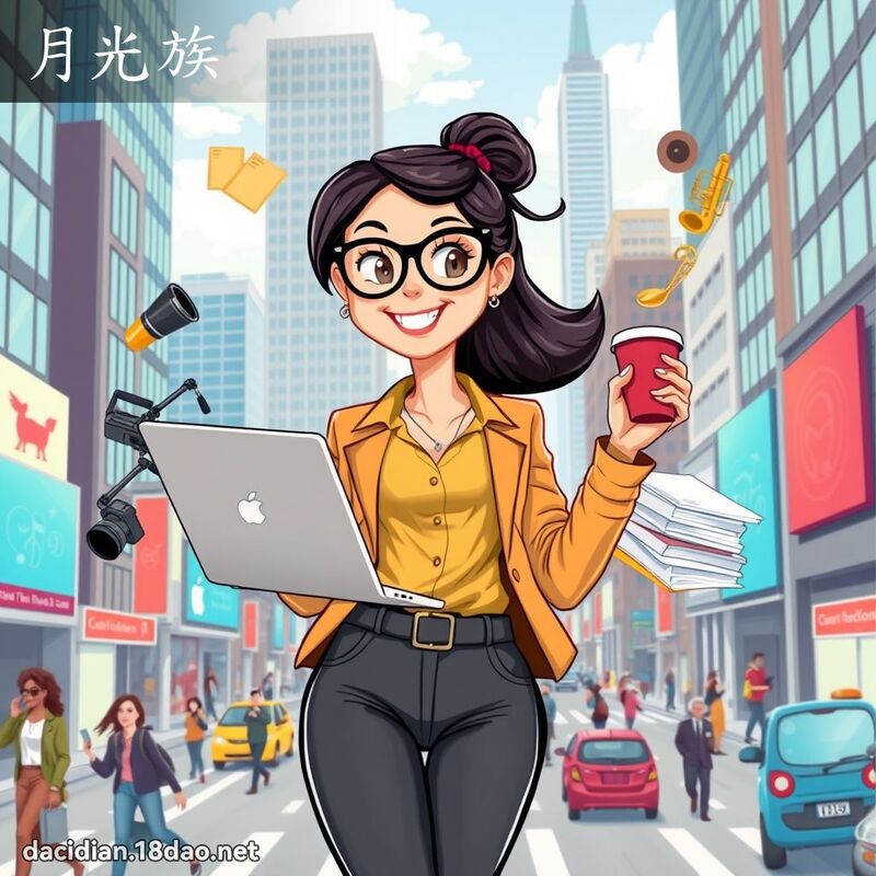 月光族 - 國語大辭典配圖