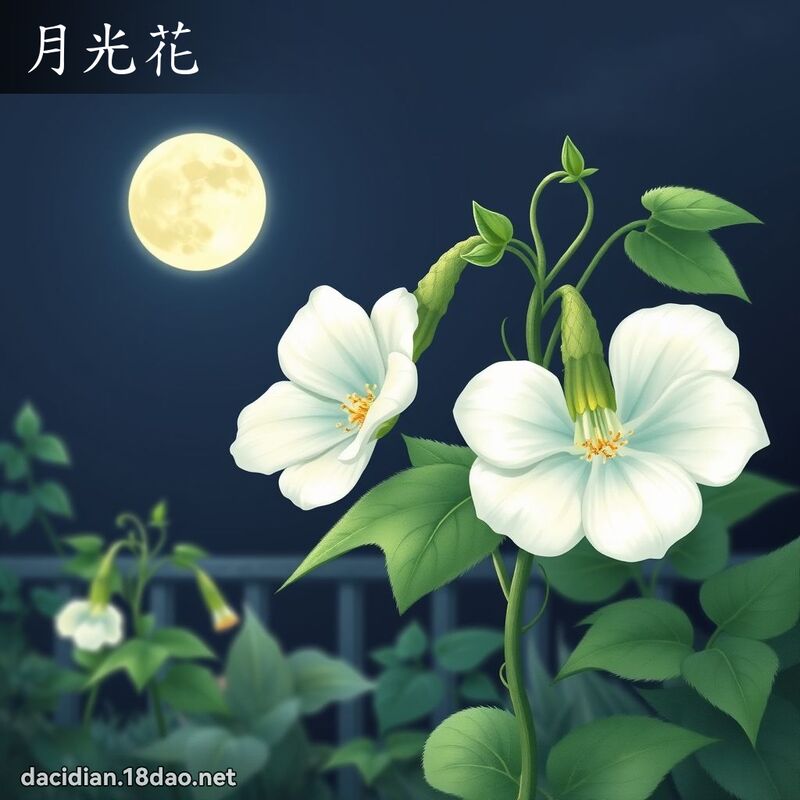 月光花 - 國語大辭典配圖