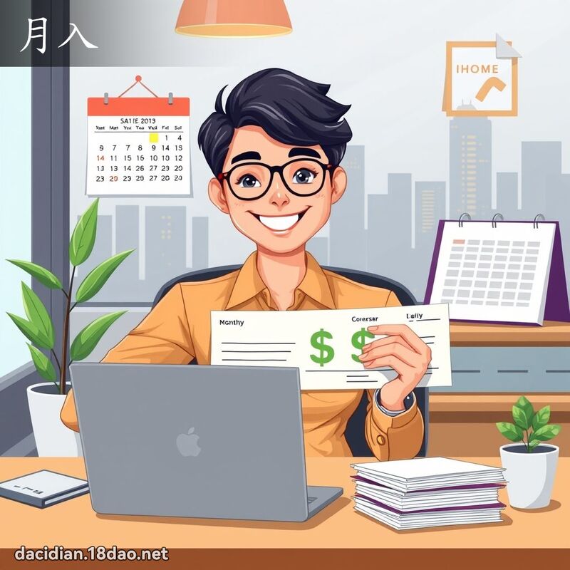 月入 - 國語大辭典配圖