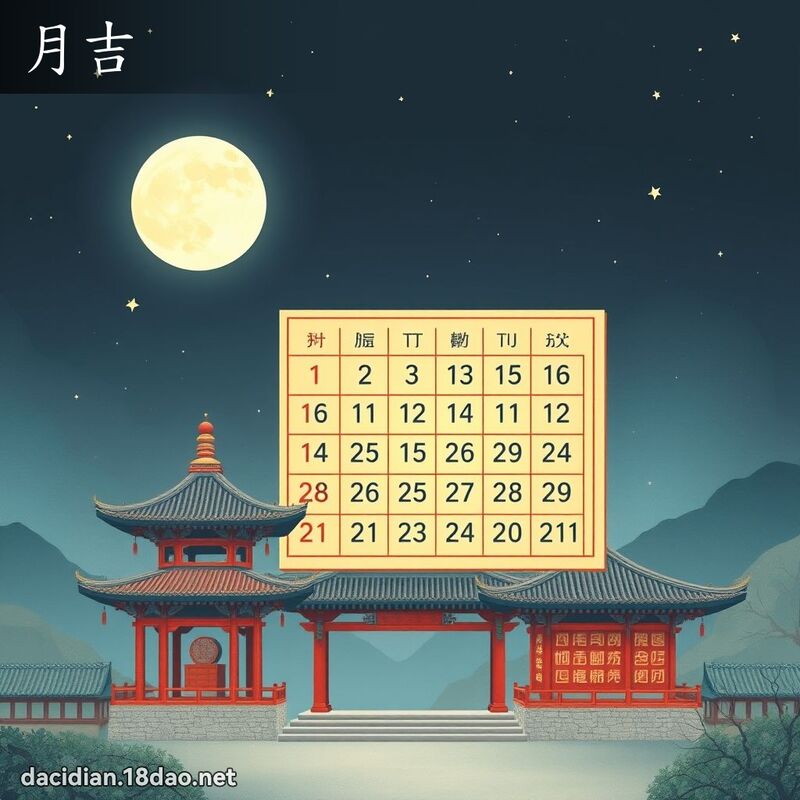 月吉 - 國語大辭典配圖