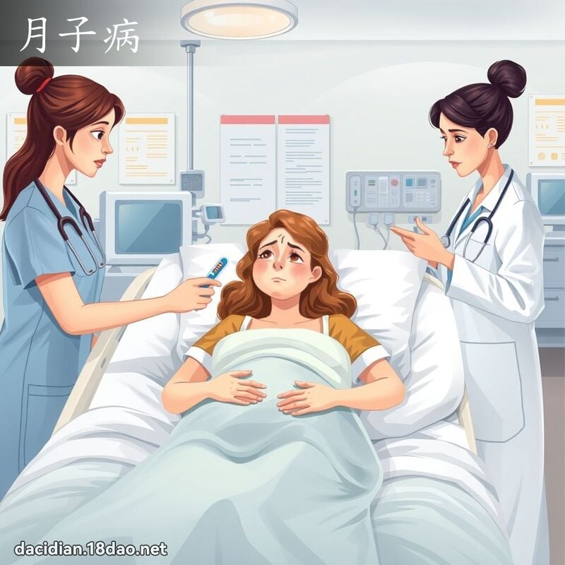 月子病 - 國語大辭典配圖