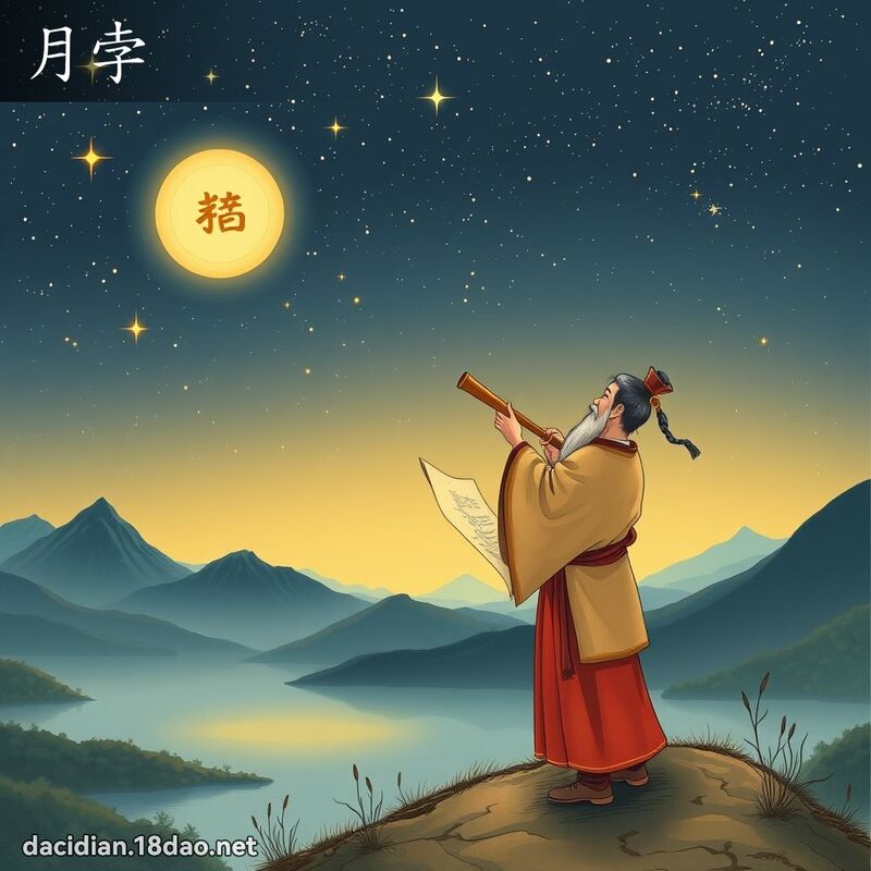 月孛 - 國語大辭典配圖
