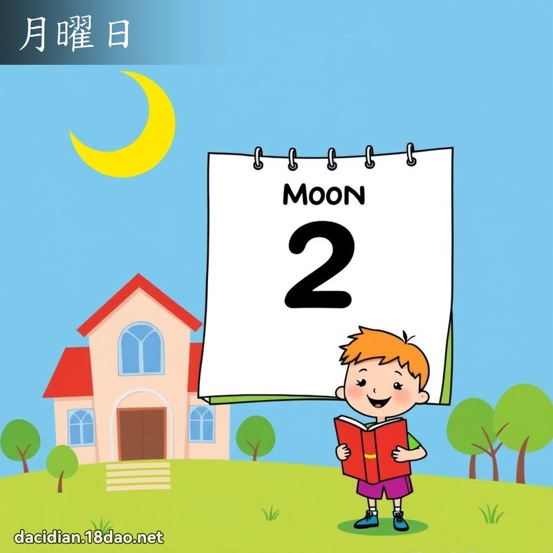 月曜日 - 国语大辞典配图