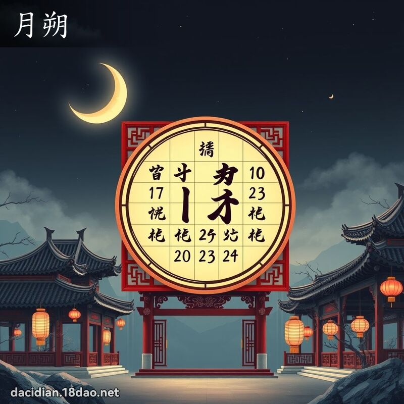月朔 - 国语大辞典配图